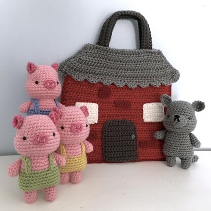 Three Little Pigs Playset