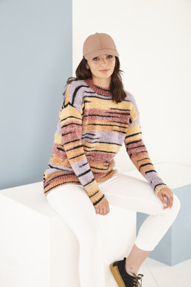 Sweaters in King Cole Safari Chunky - 5929 - Leaflet