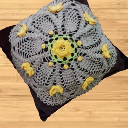 Crochet Cushion Doily Pattern