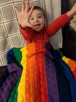Noah's Rainbow Blanket