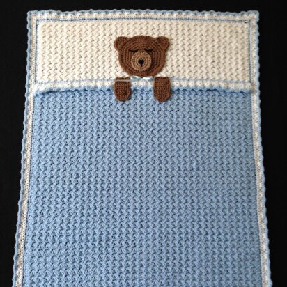 Teddy Bear Bedtime Blanket