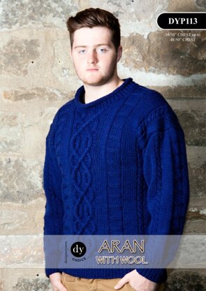 Sweater in DY Choice Aran With Wool - DYP113