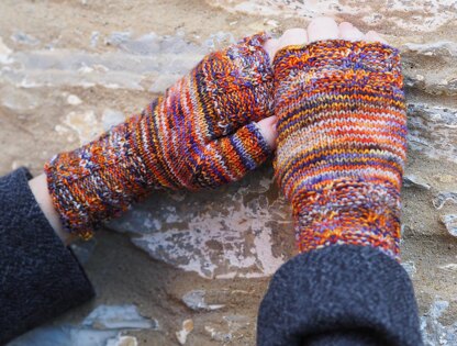 Fretta Fingerless Mitts