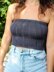 PHOENIX Tube Top || knit tube top pattern, elastic top, basic, stretchy.