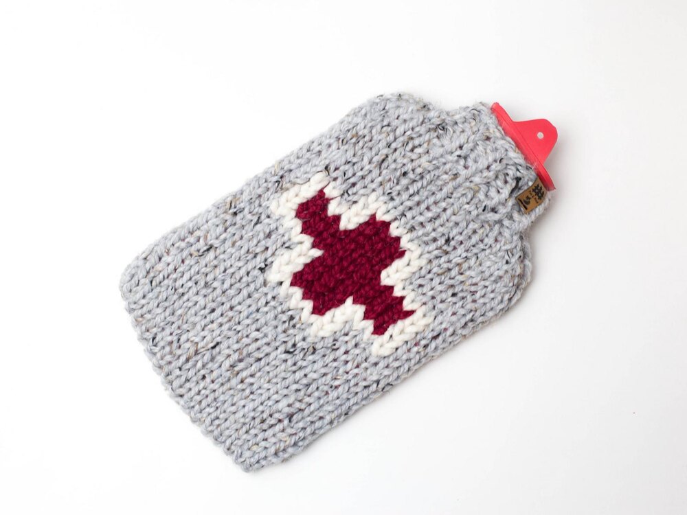 Sheep Hot Water Bottle Cover, Knitting Patterns