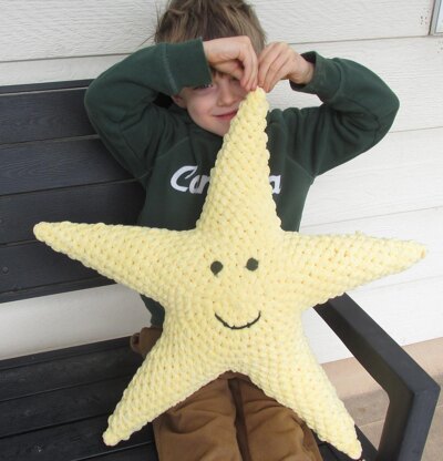 Large Plush Star Toy or Pillow