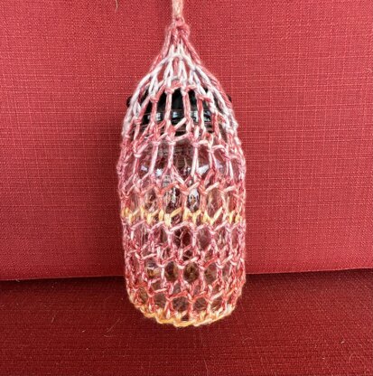 Solar Lantern Covers -- two loom knit patterns