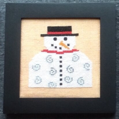 Needle Bling January - Snowman - Home Decor Series - NBD91 -  Leaflet