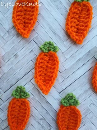 Super Easy Carrot Applique