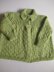 Baby Jacket with Collar (Tunisian Ribbing Yoke)