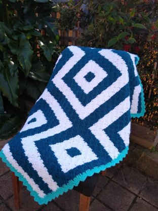 Connected Squares Blanket