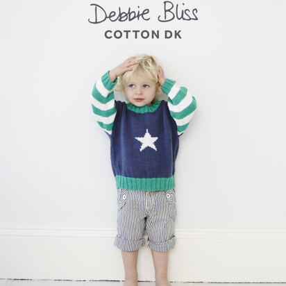 Florence Dungarees - Dungarees Knitting Pattern in Debbie Bliss Baby  Cashmerino - CMC12