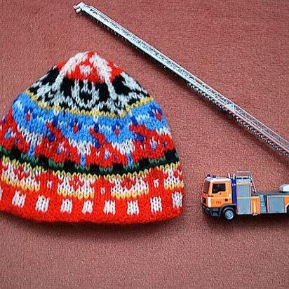 Fire brigade kids beanie