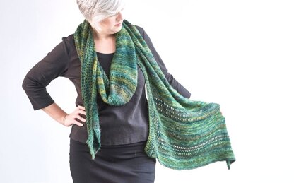 Winstead Shawl in Berroco Millefiori Light Luxe PDF