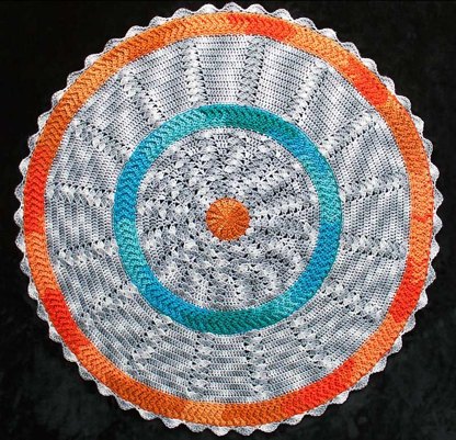 Round Baby Blanket 4