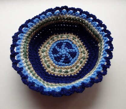 Small Tapestry Basket