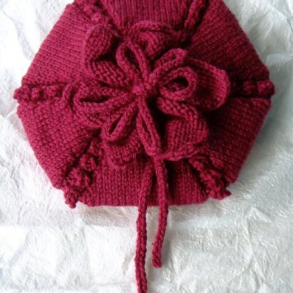 Flower beret and corsage