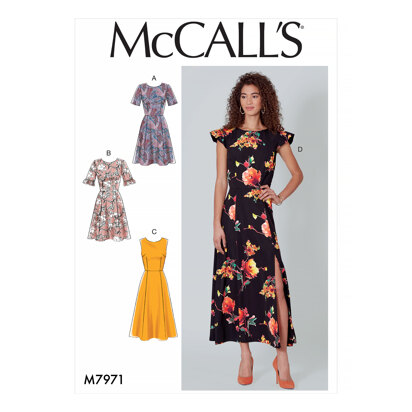 Sewing Pattern for Womens Dress, Mccalls Pattern M8252, NEW