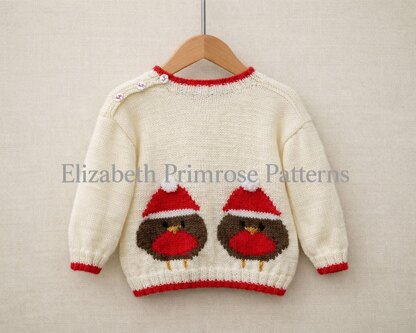 Christmas Robins Jumper P13