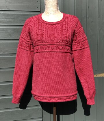 "Helmsdale" Gansey Style Sweater