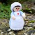 Miniature WWI Red Cross Nurse Doll Knitting Pattern - Toy Knitting Pattern