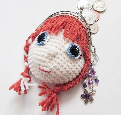 Girl Character Coin Purse