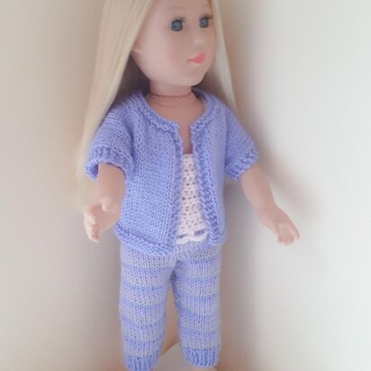 Wisteria Leggings for Doll