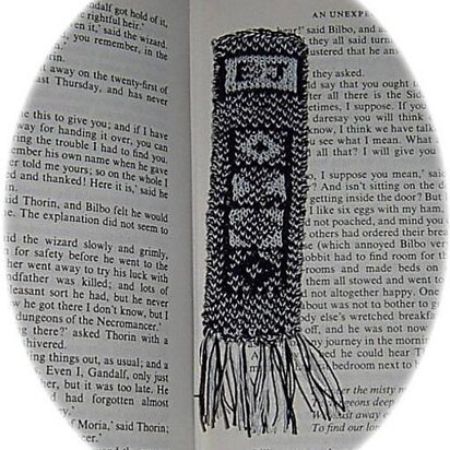 Sanquhar Style bookmark