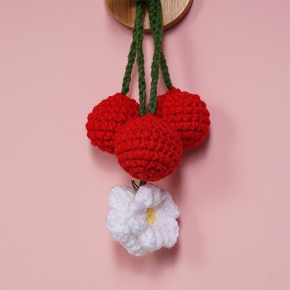 Cherry Daisy Car Hanging
