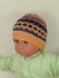 Baby and Toddler Simple Fairisle Beanie Hat
