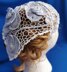 Summer Kerchief hat Irish crochet lace pattern