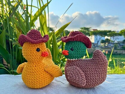 Cute Duck Crochet  No Sew