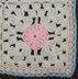 Circle in a Square Baby Blanket