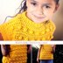Modern Bobble Poncho (Child Size) US Terminology by Melu Crochet