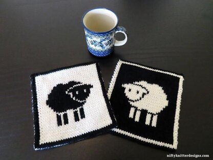 Counting Sheep Potholder