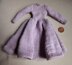 1:6th scale full skirted dress