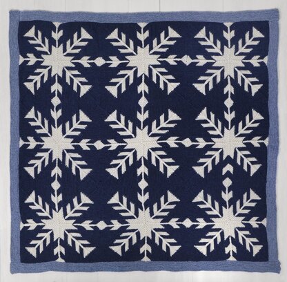 Snowflake Blanket.