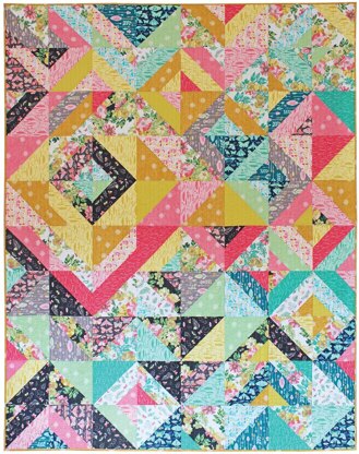 Michael Miller Fabrics Joyful Quilt - Downloadable PDF