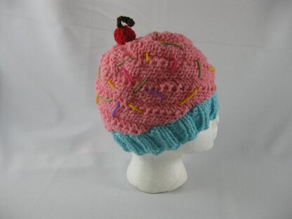 Swirled Cupcake Hat