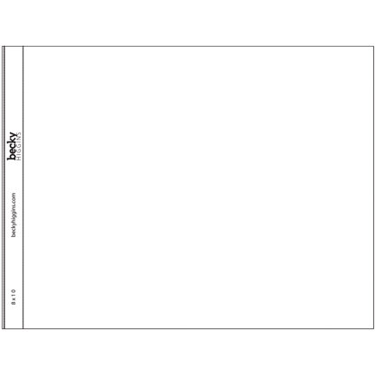 American Crafts Project Life Page Protectors - Horizontal 10"X8" 12/Pkg - 040165