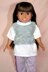 Weekend Casual Sweaters -  Knitting Patterns fit American Girl and other 18-Inch Dolls