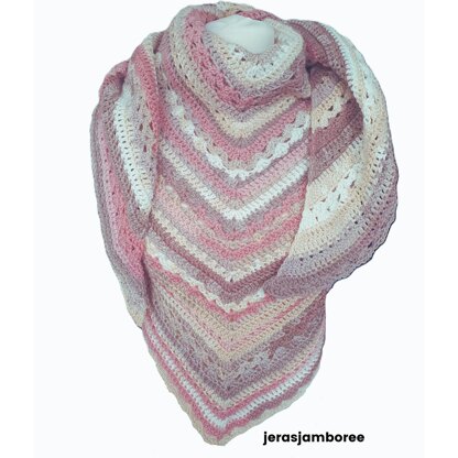 Selene Triangle Shawl