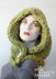 Chunky Knit Hood (hat027)