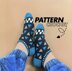 Tiled Peaks Socks