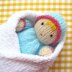 Little Sweethearts - knitted doll