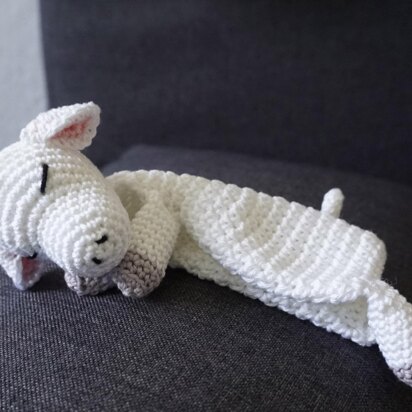 Amigurumi Häkelanleitung Schnuffeltuch Schaf