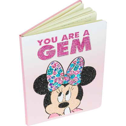 Crystal Art Classic Minnie, Notebook Diamond Painting Kit