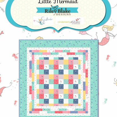 Riley Blake Little Mermaid Quilt - Downloadable PDF