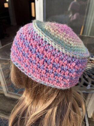 Houndstooth Brimmed Hat
