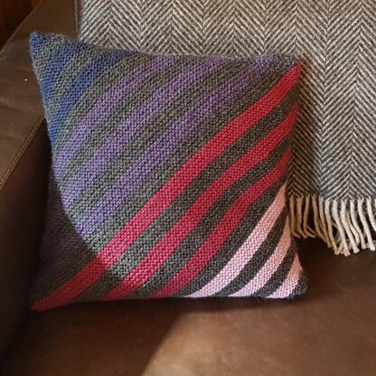 Striped Cushion Cover